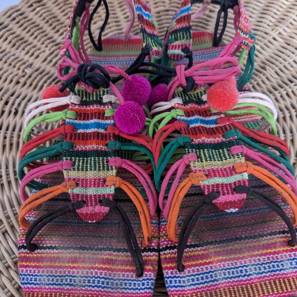 Handmade Strappy Sandals - Picture 4 of 5